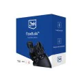 3mk - Безжични слушалки FlowBuds - Bluetooth V5.3, Hi-Fi качество на звука, пасивно шумопотискане, сензорно управление - Черни