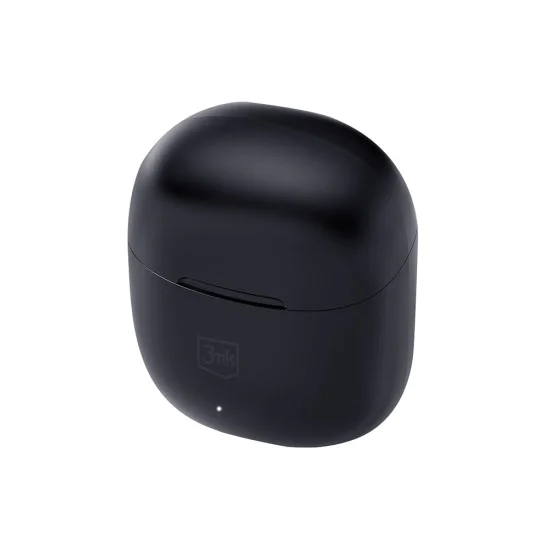 3mk - Безжични слушалки FlowBuds - Bluetooth V5.3, Hi-Fi качество на звука, пасивно шумопотискане, сензорно управление - Черни