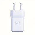 3mk - Зарядно за стена Hyper - USB-A, USB-C, GaN технология, QC4 + PD, 20W - Бяло