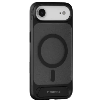 Калъф за iPhone 17 Air - Torras - Pstand - Черен