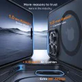 Калъф за iPhone 17 Pro - Torras - Pstand - Черен
