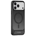 Калъф за iPhone 17 Pro - Torras - Pstand - Черен