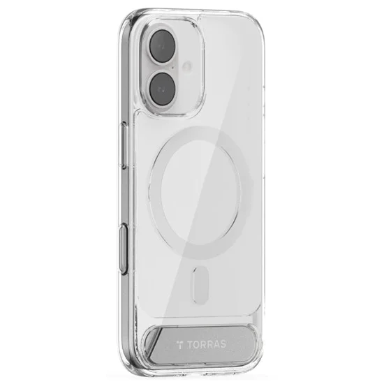 Калъф за iPhone 17 - Torras - Pstand - Прозрачен