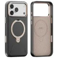 Калъф за iPhone 17 Pro Max - Torras - QPRO Leather Series - Черен