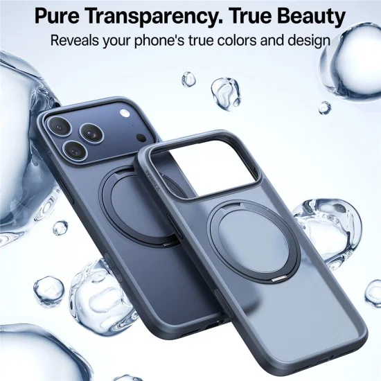 Калъф за iPhone 17 Pro - Torras - Ostand Pro MagSafe Series - Черен