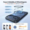 Калъф за iPhone 17 Pro Max - Torras - Ostand Pro MagSafe Series - Черен