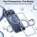Калъф за iPhone 17 Pro Max - Torras - Ostand Pro MagSafe Series - Прозрачен