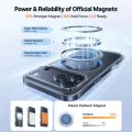 Калъф за iPhone 17 Pro Max - Torras - Ostand Pro MagSafe Series - Прозрачен