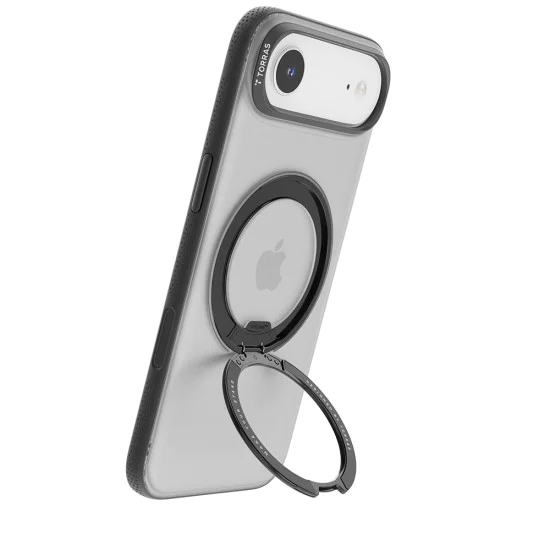 Калъф за iPhone 17 Air - Torras - Ostand R Fitness Series - Черен