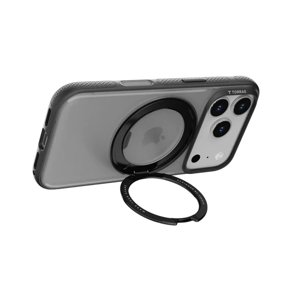 Калъф за iPhone 17 Pro - Torras - Ostand R Fitness Series - Черен