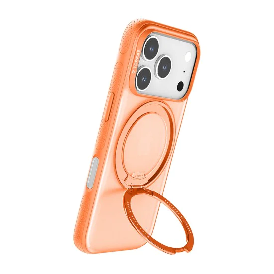 Калъф за iPhone 17 Pro Max - Torras - Ostand R Fitness Series - Оранжев