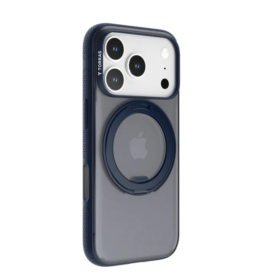 Калъф за iPhone 17 Pro Max - Torras - Ostand R Fitness Series - Син