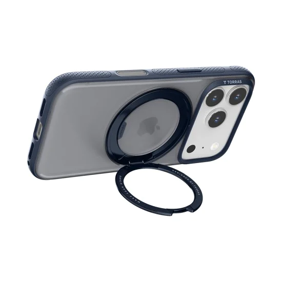 Калъф за iPhone 17 Pro - Torras - Ostand R Fitness Series - Син