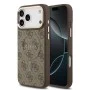 Калъф за iPhone 17 Pro Max - Guess - Hardcase 4G Classic MagSafe (GUHMP17XP4MSEGCW) - Кафяв