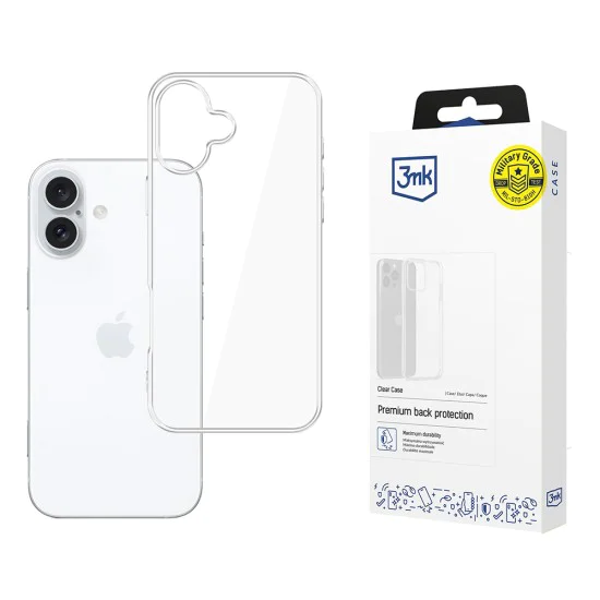 Калъф за iPhone 17 - 3mk - Прозрачен Case - Прозрачен