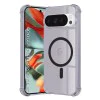 Калъф за Google Pixel 9 Pro XL - Techsuit - Удароустойчив Clear Silicone MagSafe - Опушено Черен