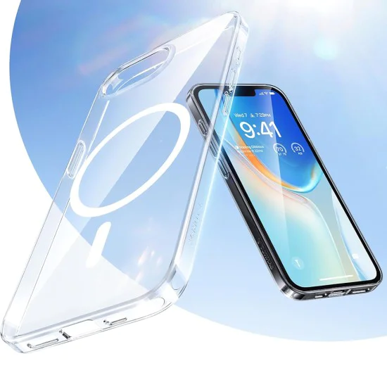 Калъф с MagSafe – Torras SlimFit Series – iPhone 17 Pro – Прозрачен