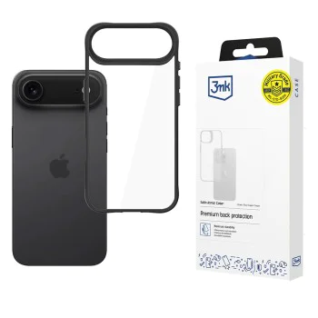Калъф за iPhone 17 Air - 3mk - Satin Armor Case+ - Черен