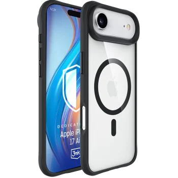 Калъф за iPhone 17 Air - 3mk - Satin Armor MagCase - Черен