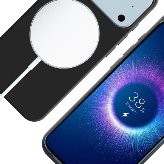 Калъф за iPhone 17 Pro - 3mk - Hardy MagSilicone - Графит Сив