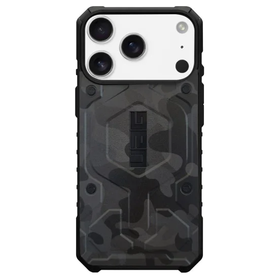 Калъф за iPhone 17 Pro - UAG - Pathfinder MagSafe - Midnight Camo - Сив