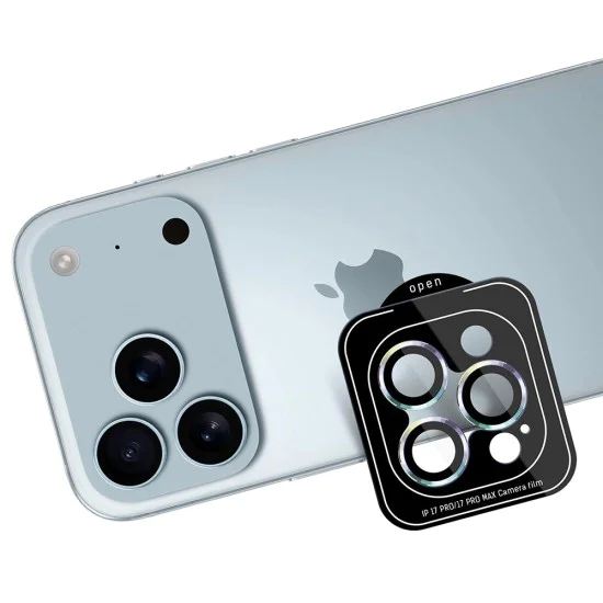 Протектор - Камера за iPhone 17 Pro / iPhone 17 Pro Max - 3mk - Защита на лещите Pro - Дъга