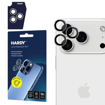 Протектор - Камера за iPhone 17 Pro / iPhone 17 Pro Max - 3mk - Hardy Lens Protection Pro - Прозрачен