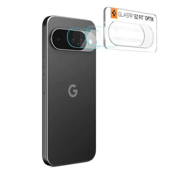 Протектор - Камера за Google Pixel 10 - Spigen - Optik.tR Camera Glass (2 бр.) - Crystal Clear