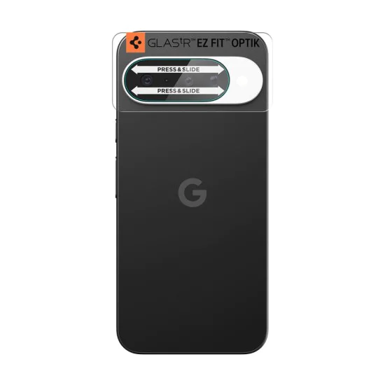Протектор - Камера за Google Pixel 10 - Spigen - Optik.tR Camera Glass (2 бр.) - Crystal Clear
