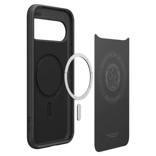 Калъф за Google Pixel 10 / 10 Pro - Spigen - Caseology Parallax MagSafe - Матирано Черен