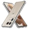 Калъф за Motorola Edge 50 Ultra - Удароустойчив прозрачен силикон - прозрачен