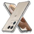 Калъф за Motorola Edge 50 Ultra - Удароустойчив прозрачен силикон - прозрачен
