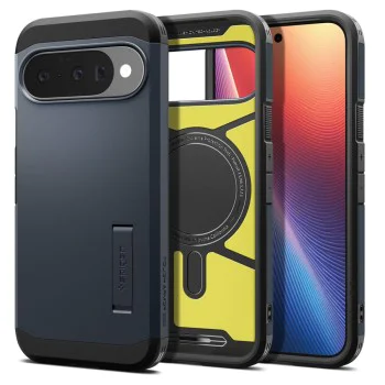 Калъф за Google Pixel 10 / 10 Pro - Spigen - Tough Armor MagSafe - Метално Сив