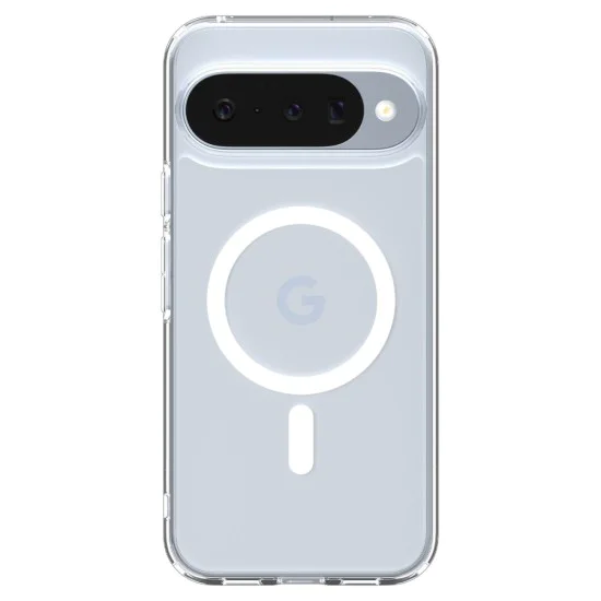 Калъф за Google Pixel 10 / 10 Pro - Spigen - Ultra Hybrid MagSafe - Прозрачен / Бял