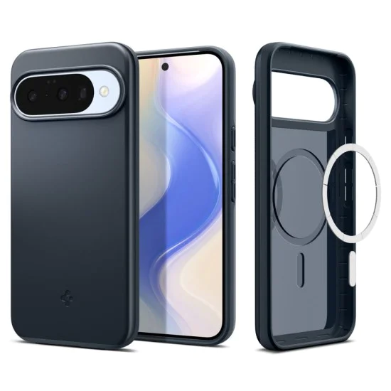 Калъф за Google Pixel 10 / 10 Pro - Spigen - Thin Fit MagSafe - Метално Сив