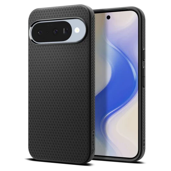 Калъф за Google Pixel 10 / 10 Pro - Spigen - Liquid Air MagSafe - Матово Черен