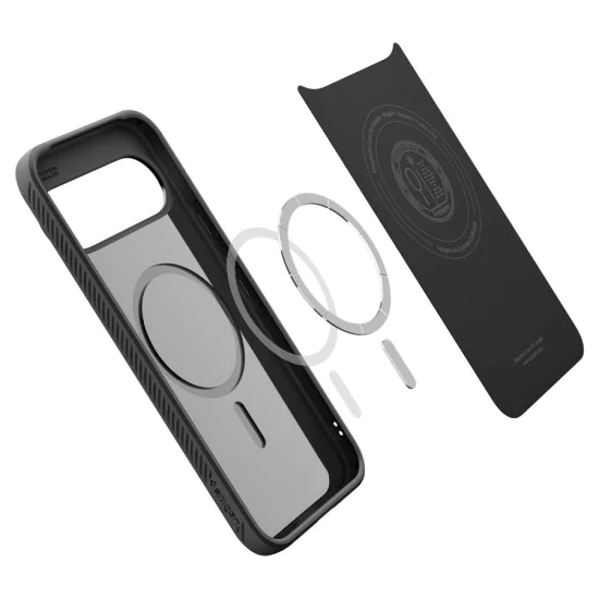 Калъф за Google Pixel 10 / 10 Pro - Spigen - Liquid Air MagSafe - Матово Черен