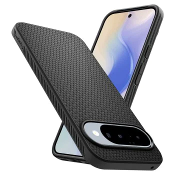 Калъф за Google Pixel 10 / 10 Pro - Spigen - Liquid Air - Матирано Черен