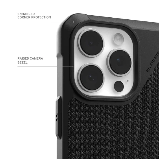 Калъф за iPhone 17 Air - UAG - Metropolis LT Magsafe - Kevlar Черен