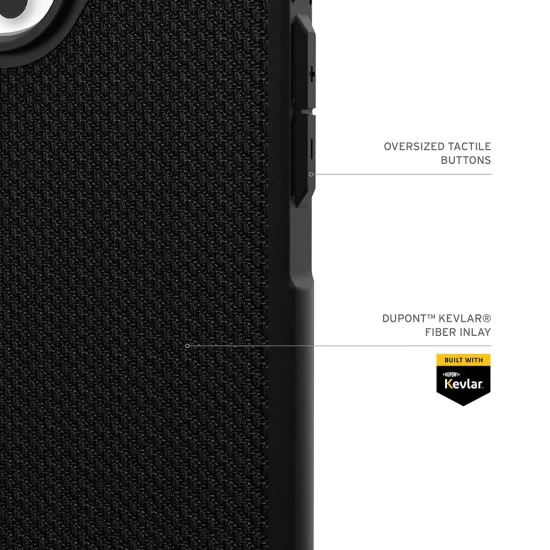 Калъф за iPhone 17 Pro - UAG - Metropolis LT Magsafe - Kevlar Черен
