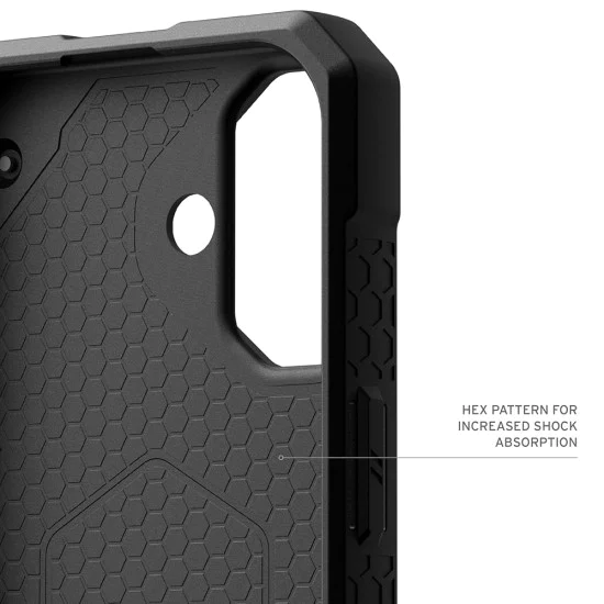 Калъф за iPhone 17 Pro - UAG - Monarch Pro - Carbon Fiber - Сив