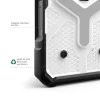Калъф за iPhone 17 Pro Max - UAG - Pathfinder Clear MagSafe - Снежно Бял / Сребрист