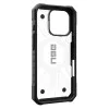Калъф за iPhone 17 Pro Max - UAG - Pathfinder Clear MagSafe - Снежно Бял / Сребрист