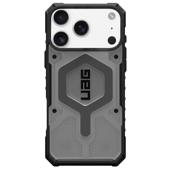 Калъф за iPhone 17 Pro - UAG - Pathfinder Clear MagSafe - пепел / Черен