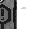 Калъф за iPhone 17 Pro - UAG - Pathfinder Clear MagSafe - пепел / Черен