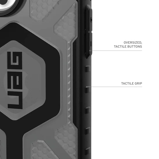 Калъф за iPhone 17 Pro - UAG - Pathfinder Clear MagSafe - пепел / Черен