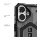 Калъф за iPhone 17 - UAG - Pathfinder Clear MagSafe - пепел / Черен