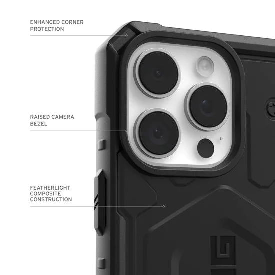Калъф за iPhone 17 Pro Max - UAG - Pathfinder MagSafe - Heritage Жълт