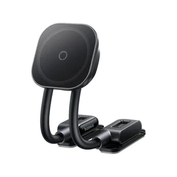Стойка за кола PrimeTrip C03s (C0013701) - Baseus - MagSafe, за табло, гъвкава основа, 20N сила - Космическо черно