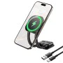 Стойка за кола PrimeTrip C03s Pro (C0013B01) - Baseus - магнитна, за табло, Type-C, регулируема - Черно